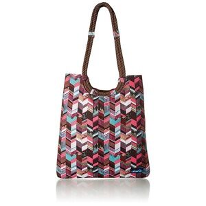 KAVU Market Bag Shopper Tote Chevron